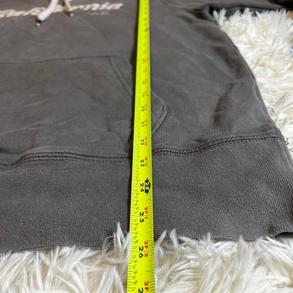 American Eagle Outfitters Gray Medium California Sweat Shirt Youth Hoodie - Picture 7 of 11